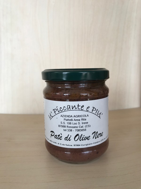 Patè di Olive Nere