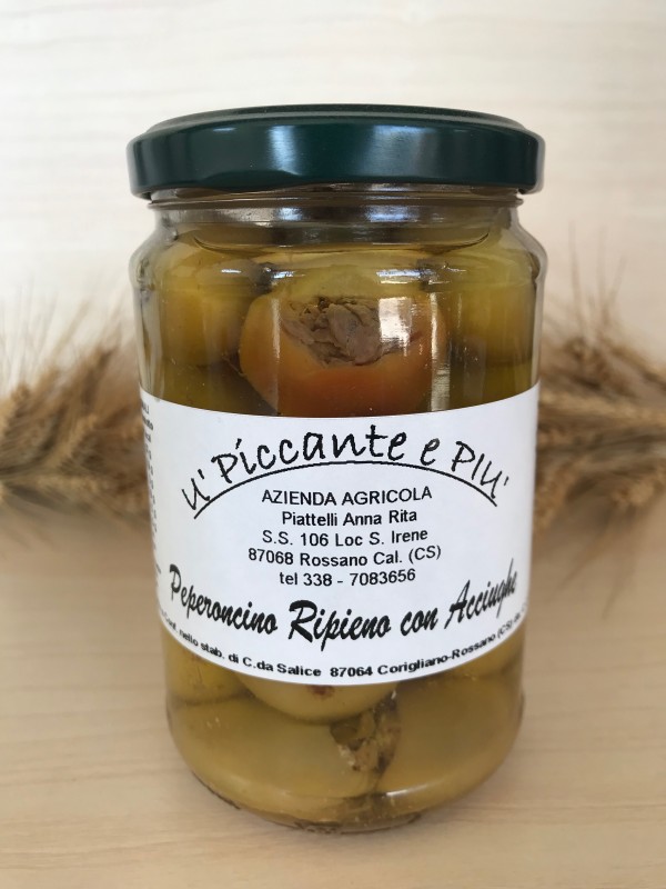 Peperoncino ripieno con Acciughe