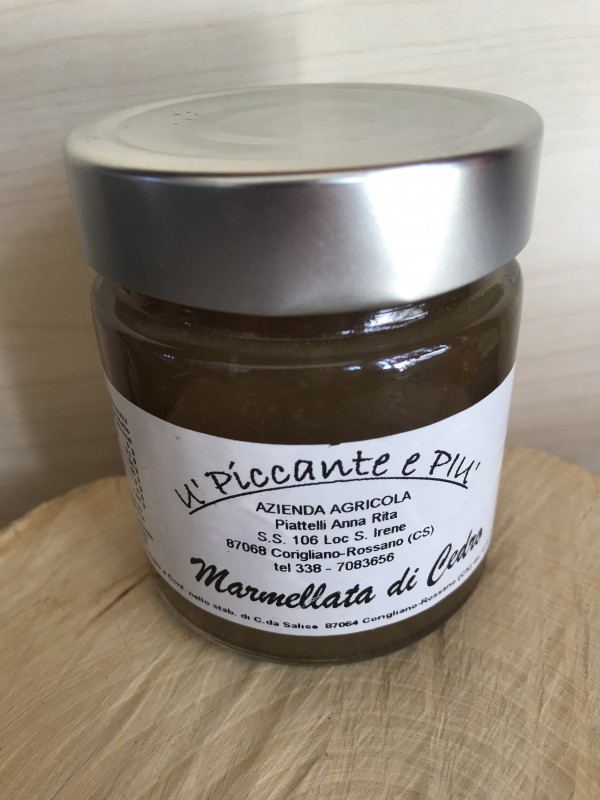 Marmellata di cedro 