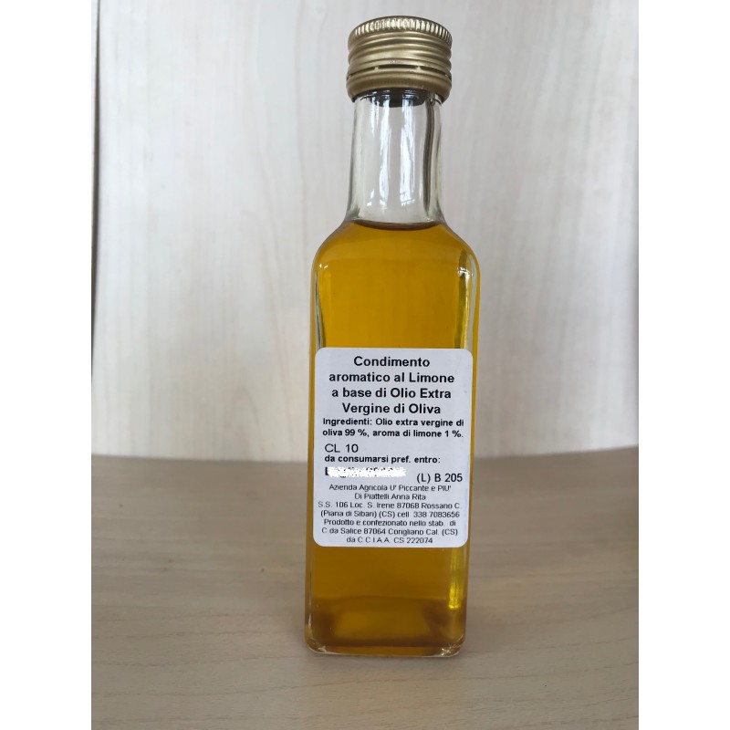 Condimento al Limone - Olio EVO